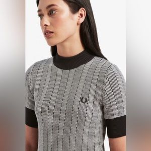 Fred Perry "Reissues" Turtle Neck Jumper